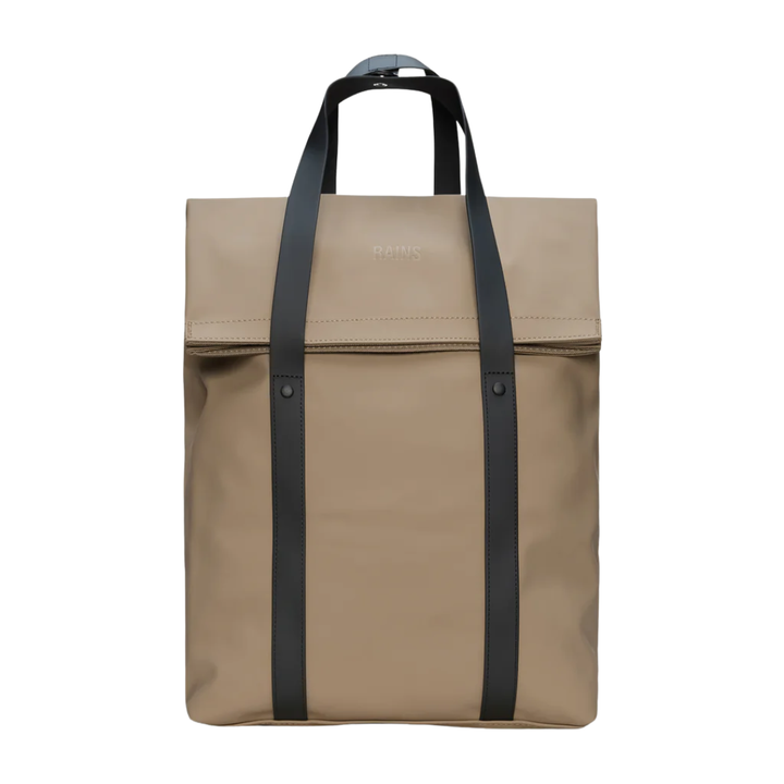 2 Way Tote Backpak - Beige