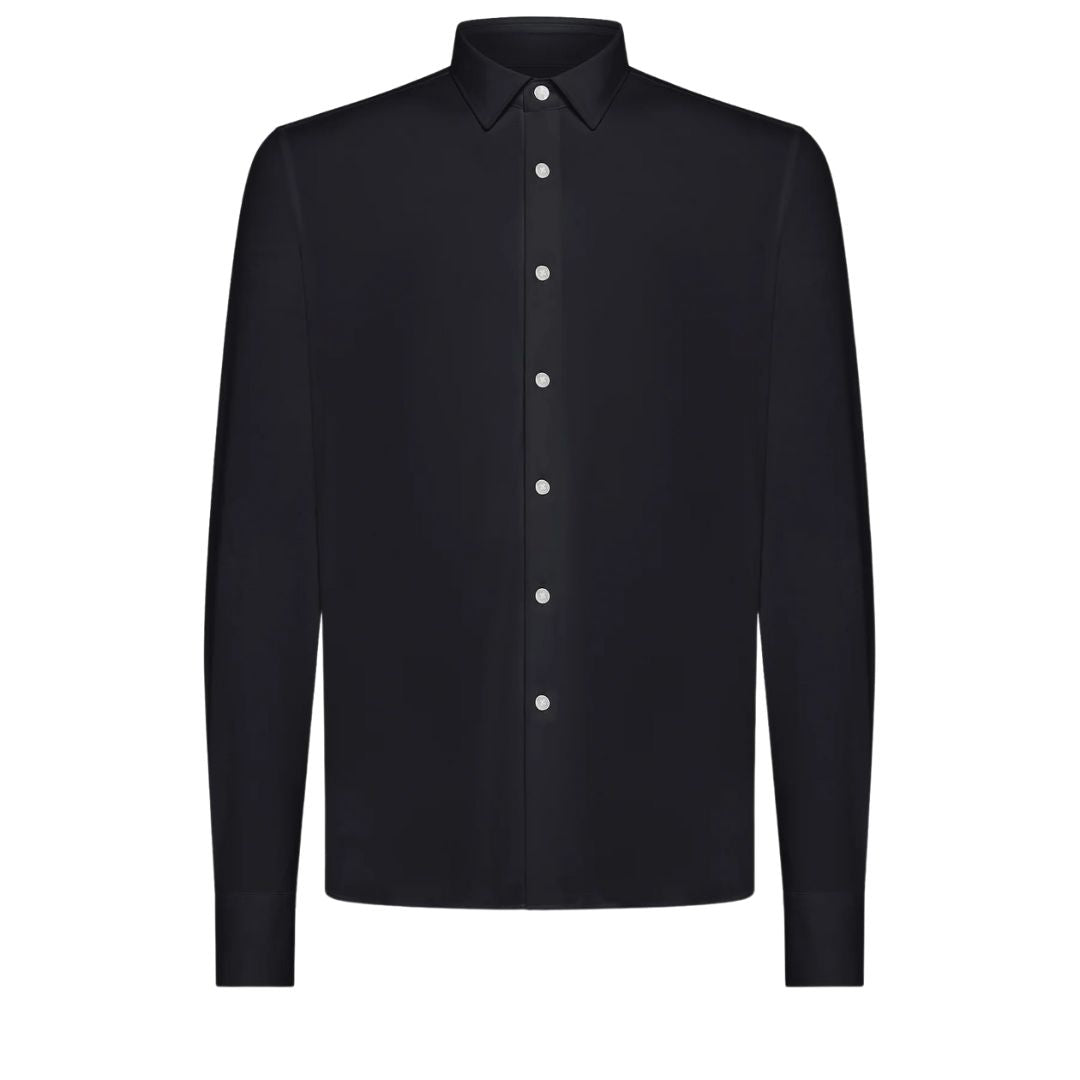 Oxford Open Shirt - Black