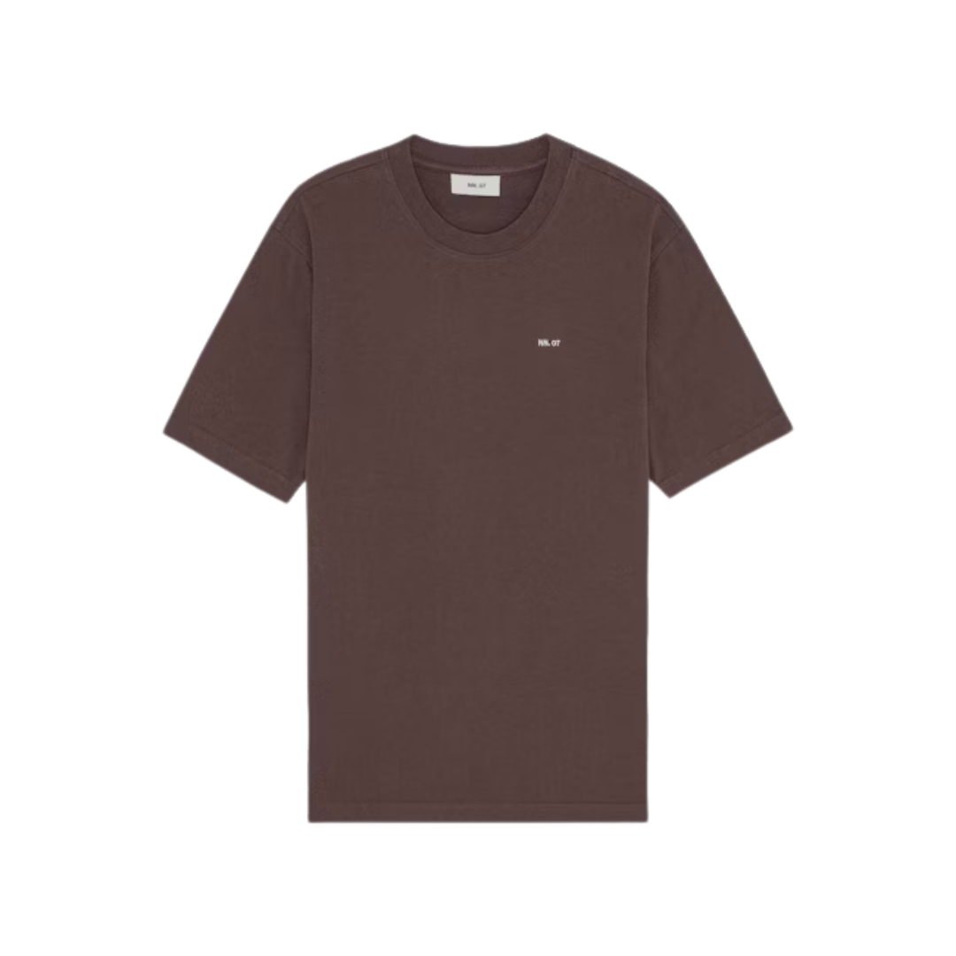 Adam EMB T-shirt 3209 - Coffee