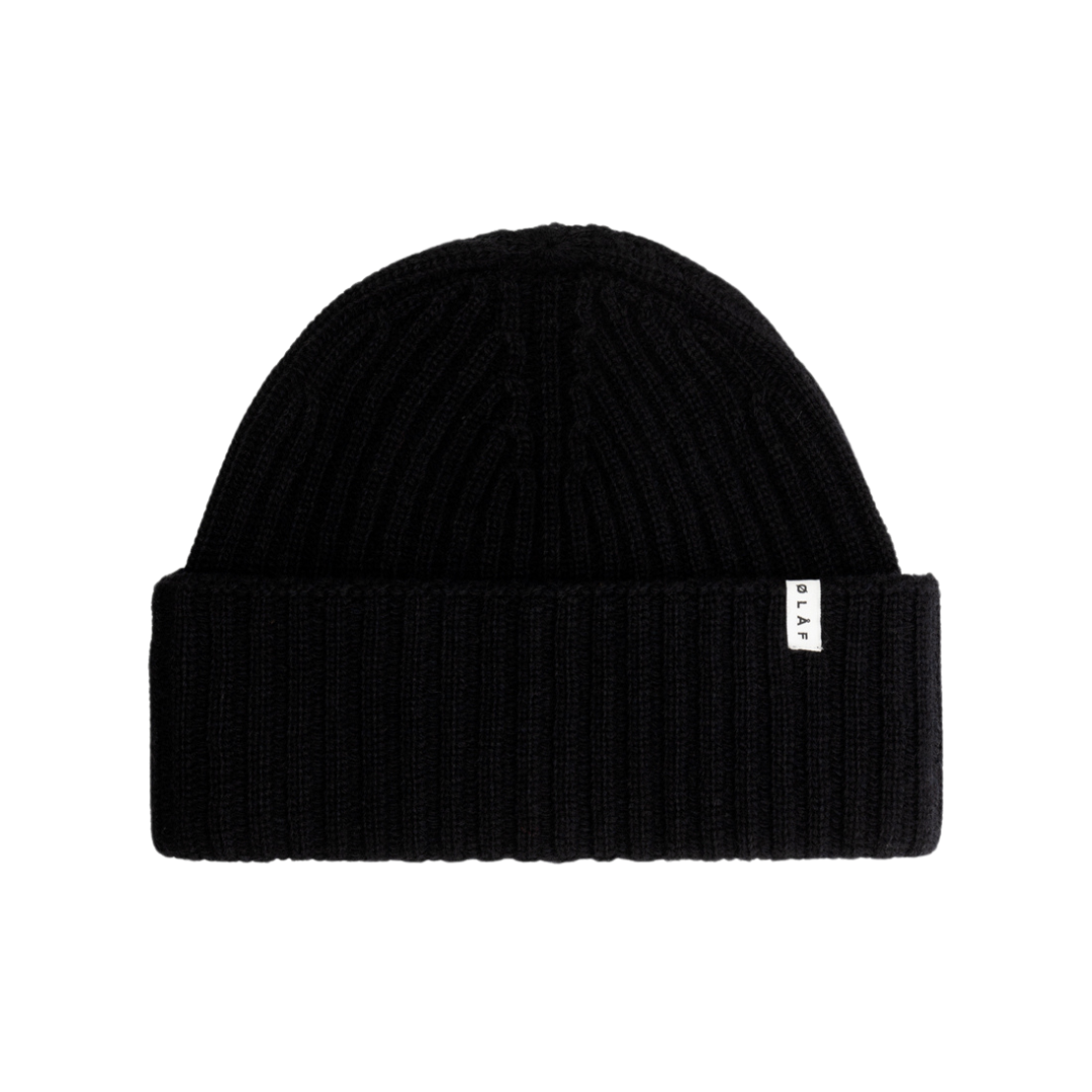 Wool Beanie - Black
