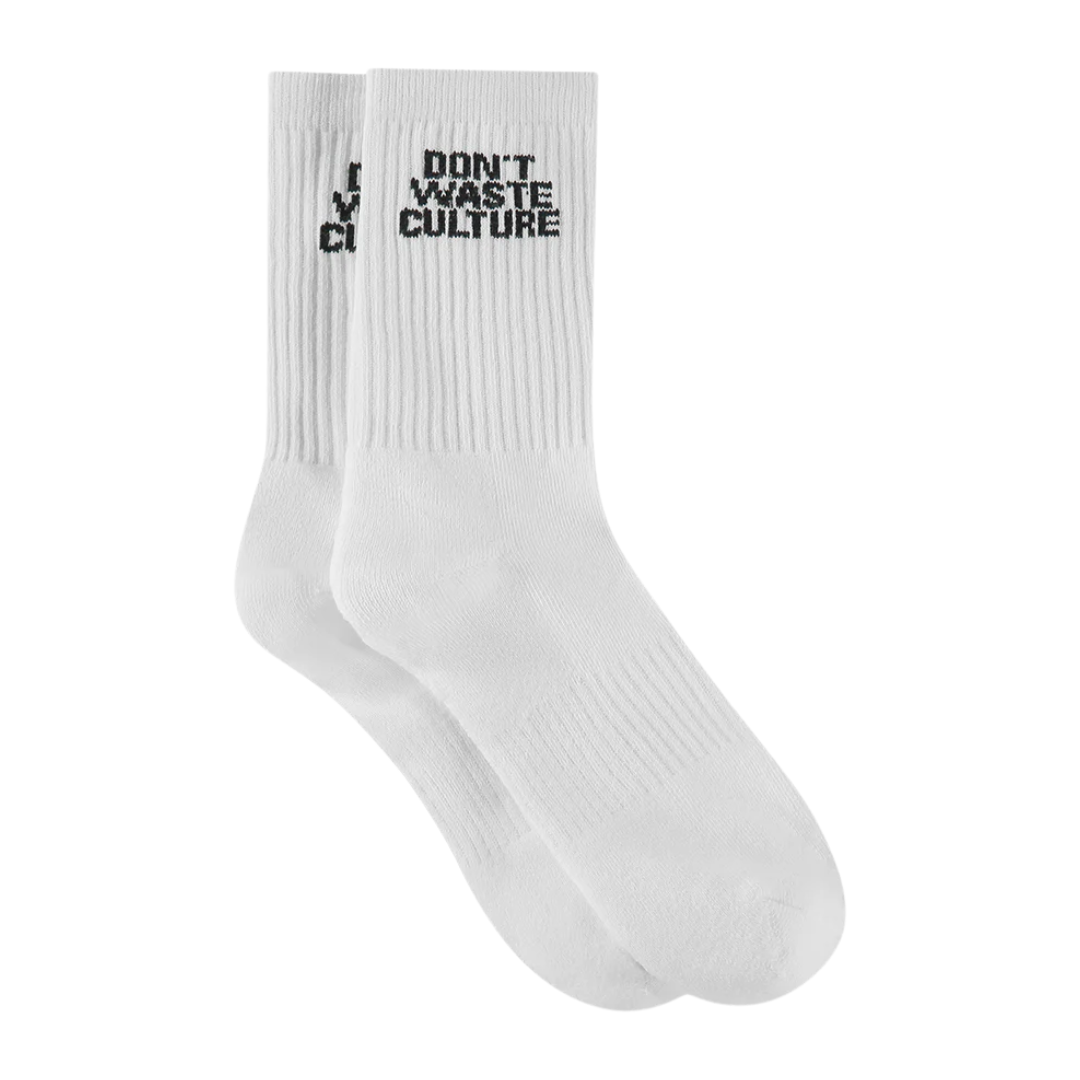Logo Socks - White