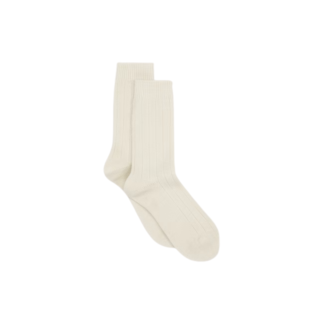 Sock one 9055 - 016 Ivory