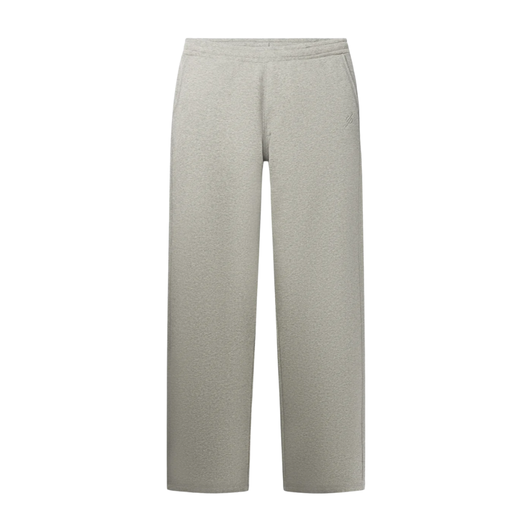 Mono Rib Pants - Grey Melange