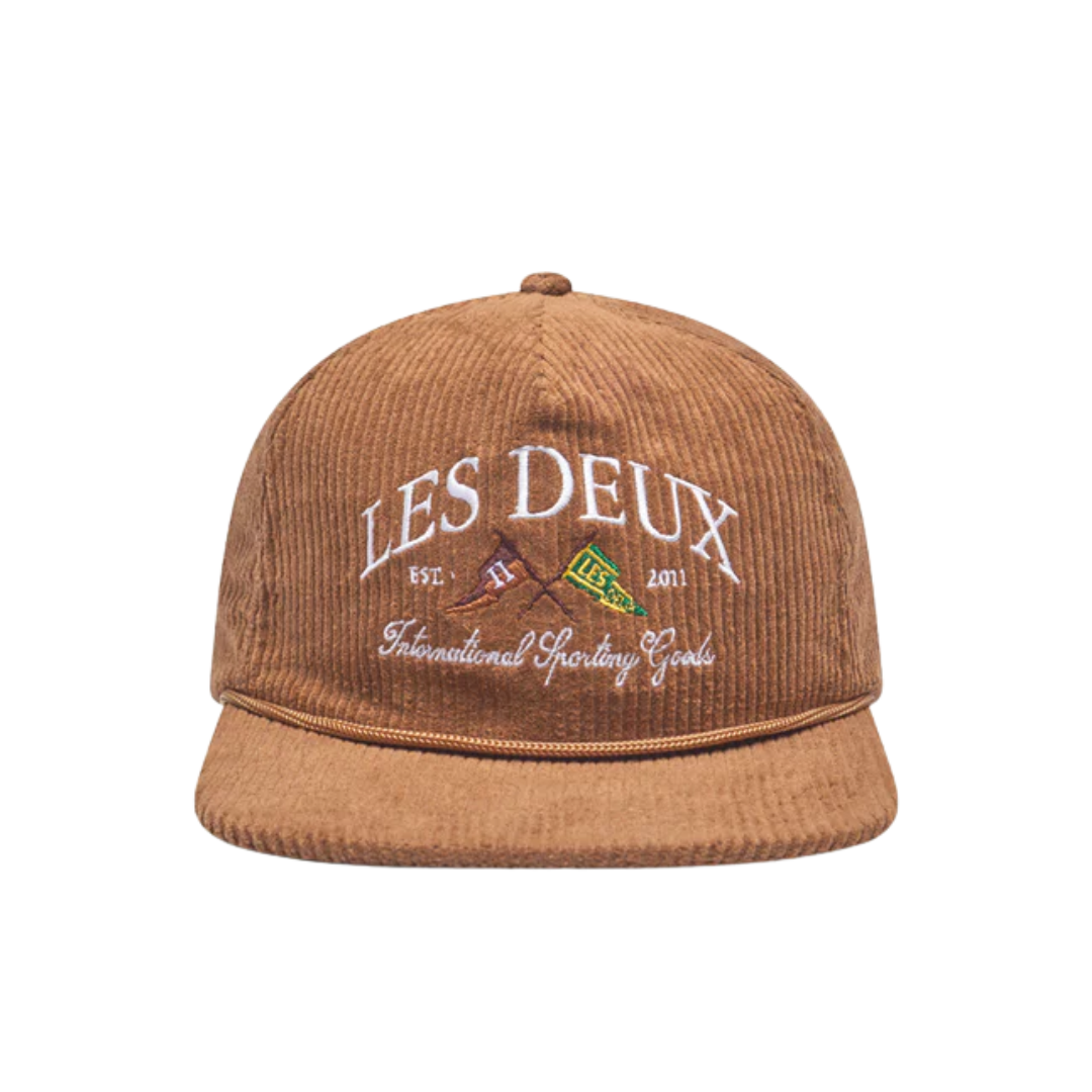 Ivy League Corduroy Cap - Monk's Robe Brown