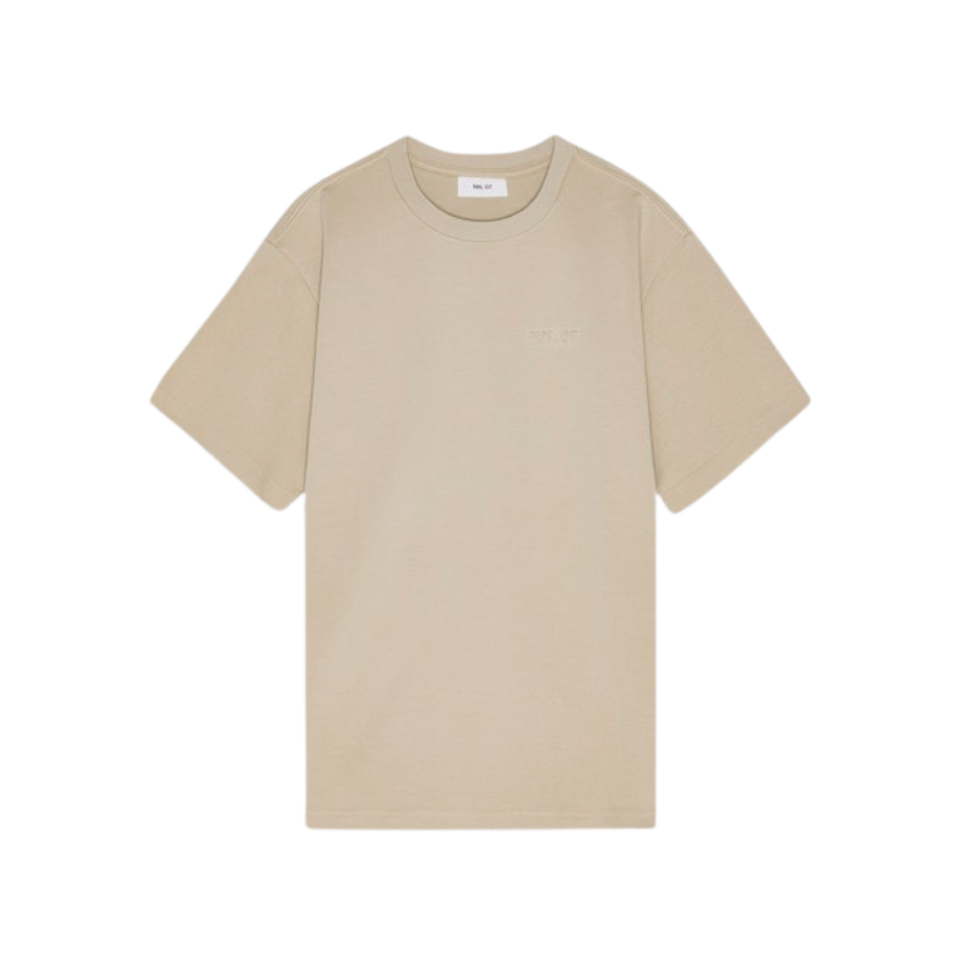 Nat Logo Tee 3457 - White Pepper