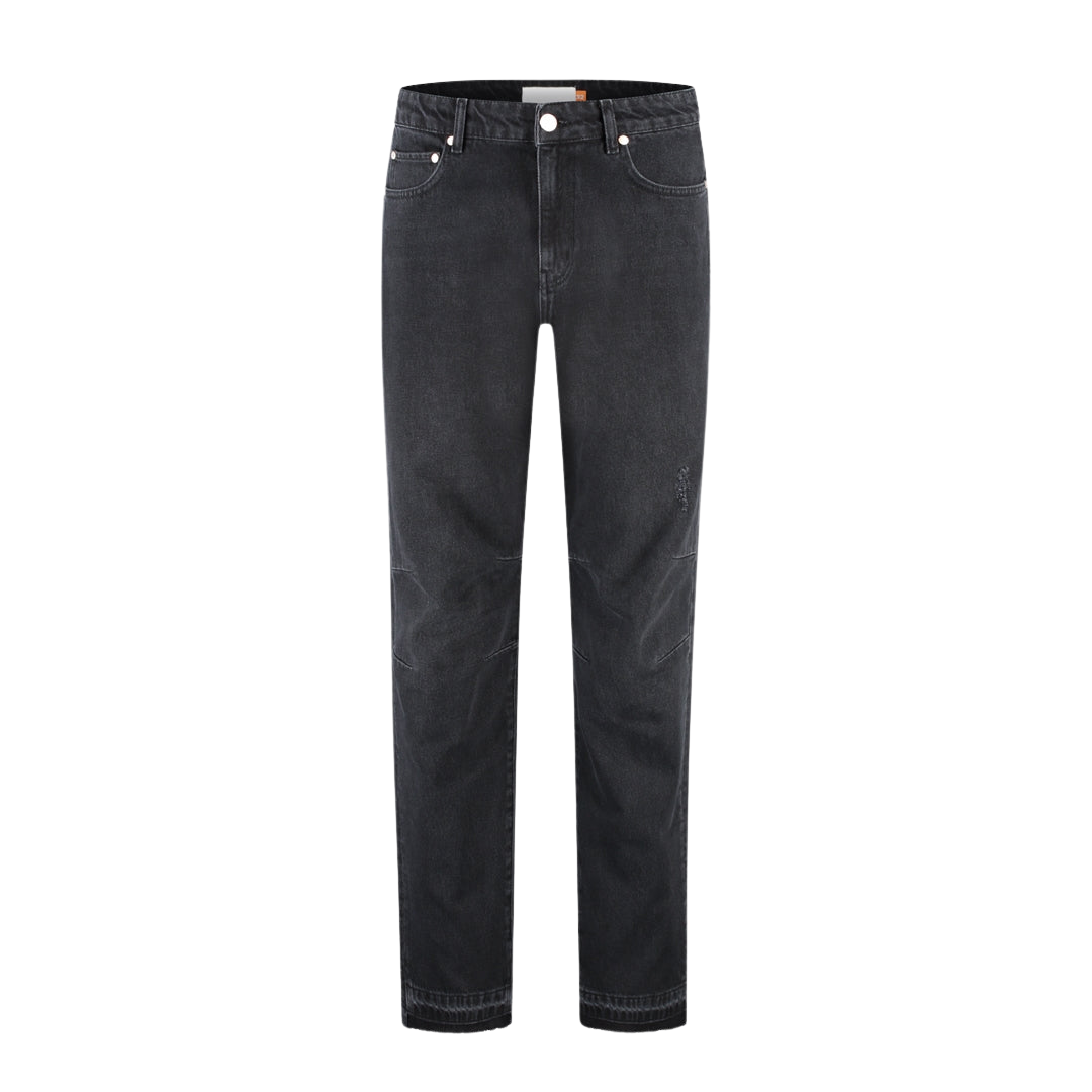 CD1 Stepped Hem Jeans - Black