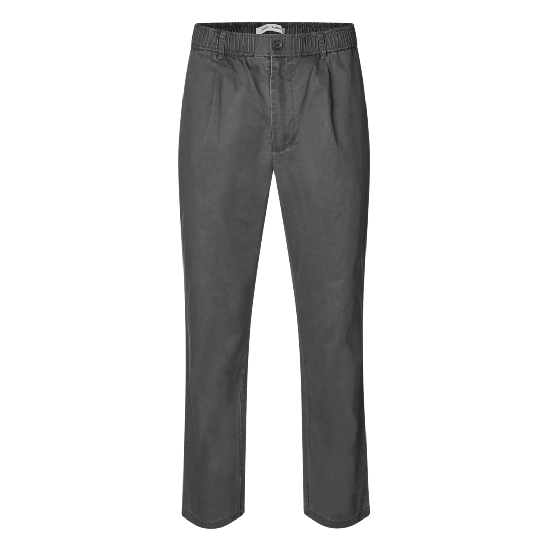 Sabertil Trousers - Black Oyster