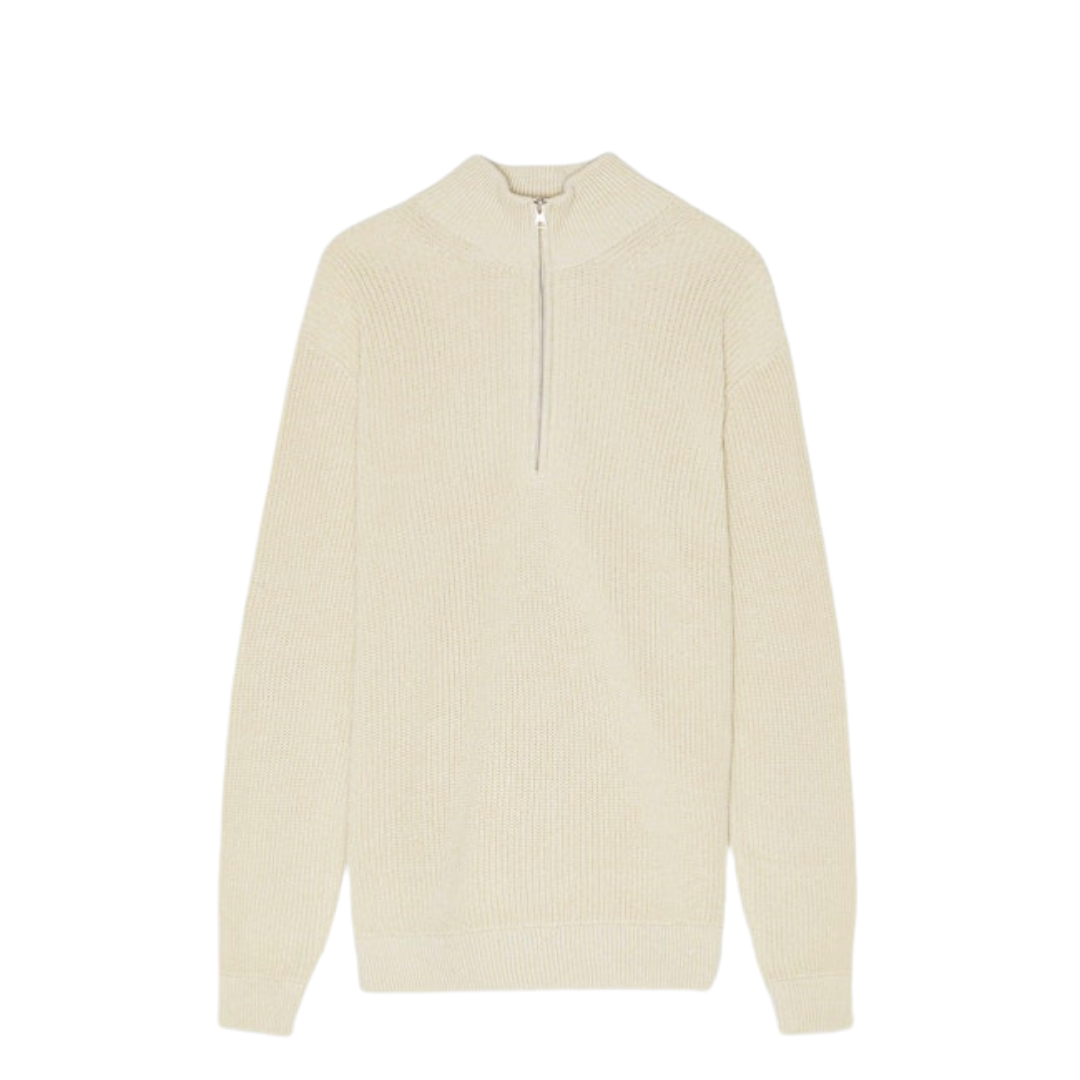 Jacobo Half zip 6470 - Ivory