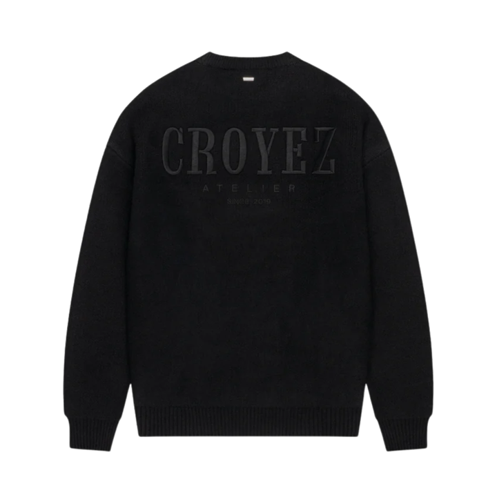 Gallery Knit Sweater - Black
