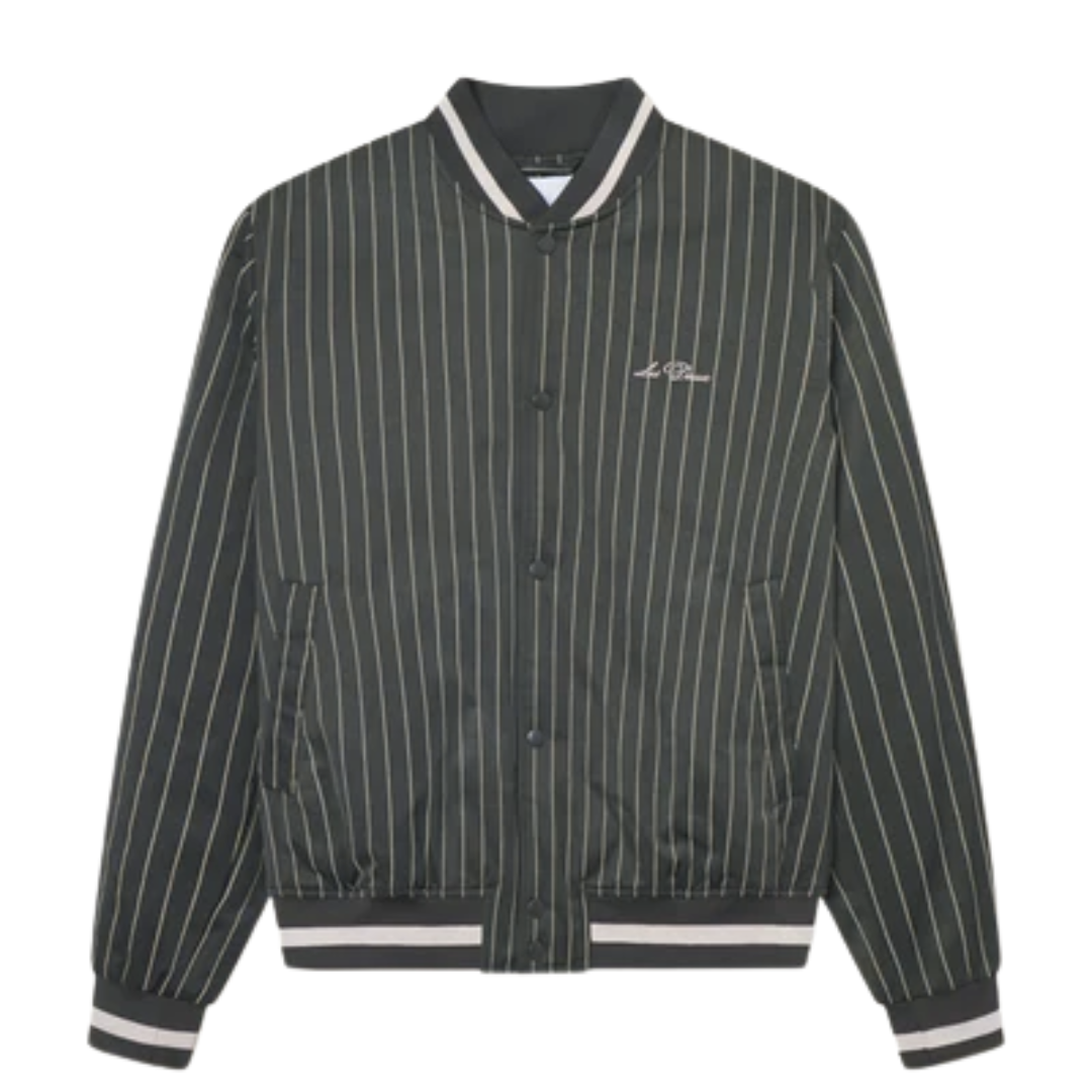 Varsity Tech Pinstripe Jacket - Duffel Bag