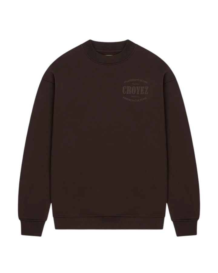 Stamp Sweater - Brown
