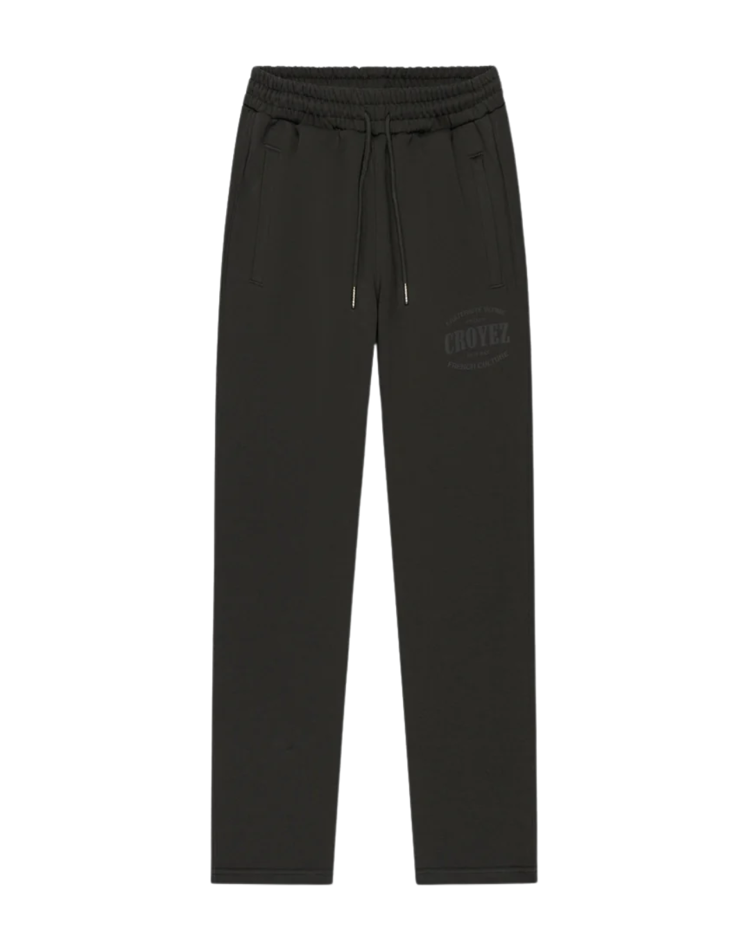 Stamp Straight Leg Sweatpants - Dark Green