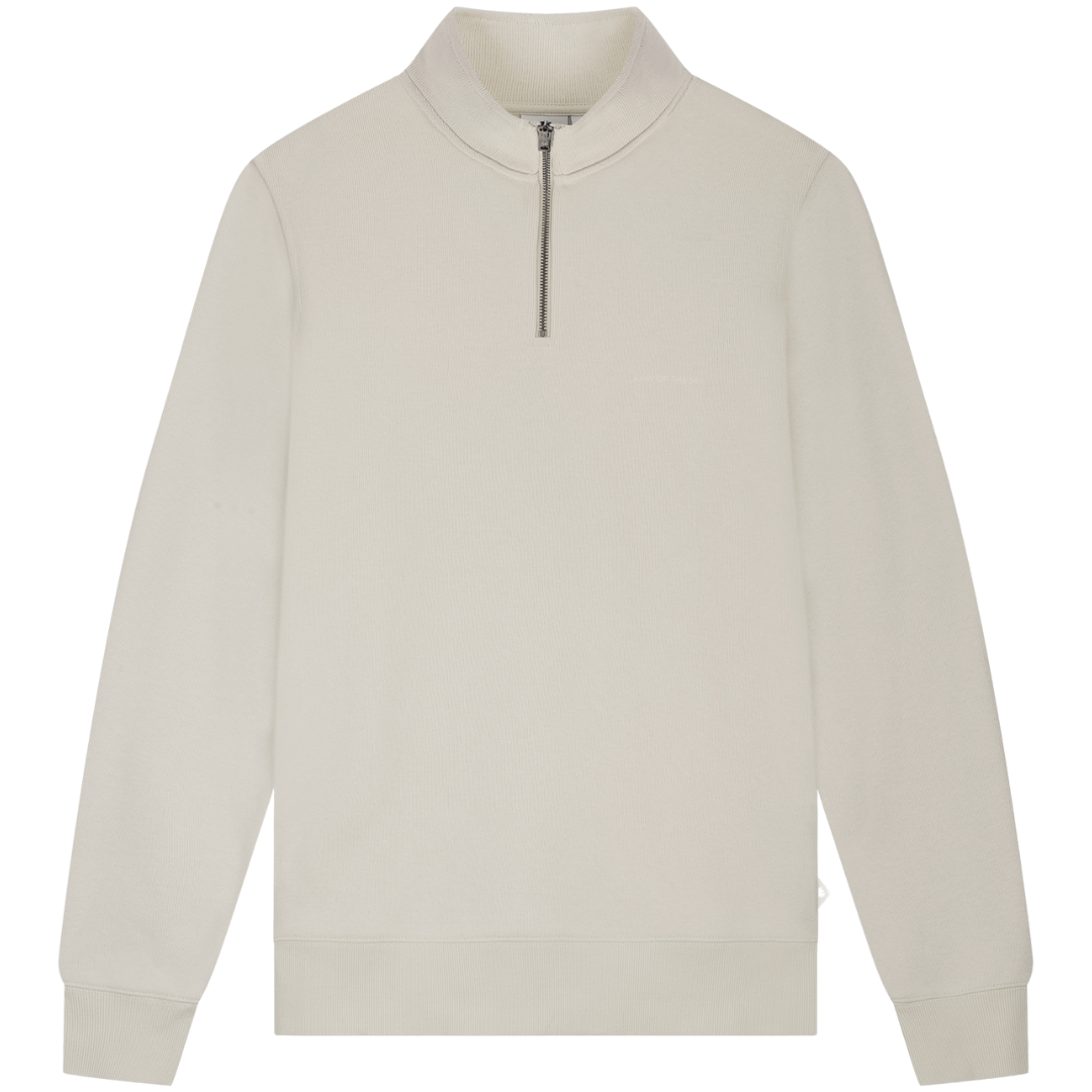 Mind Half Zip Sweater - Parchment