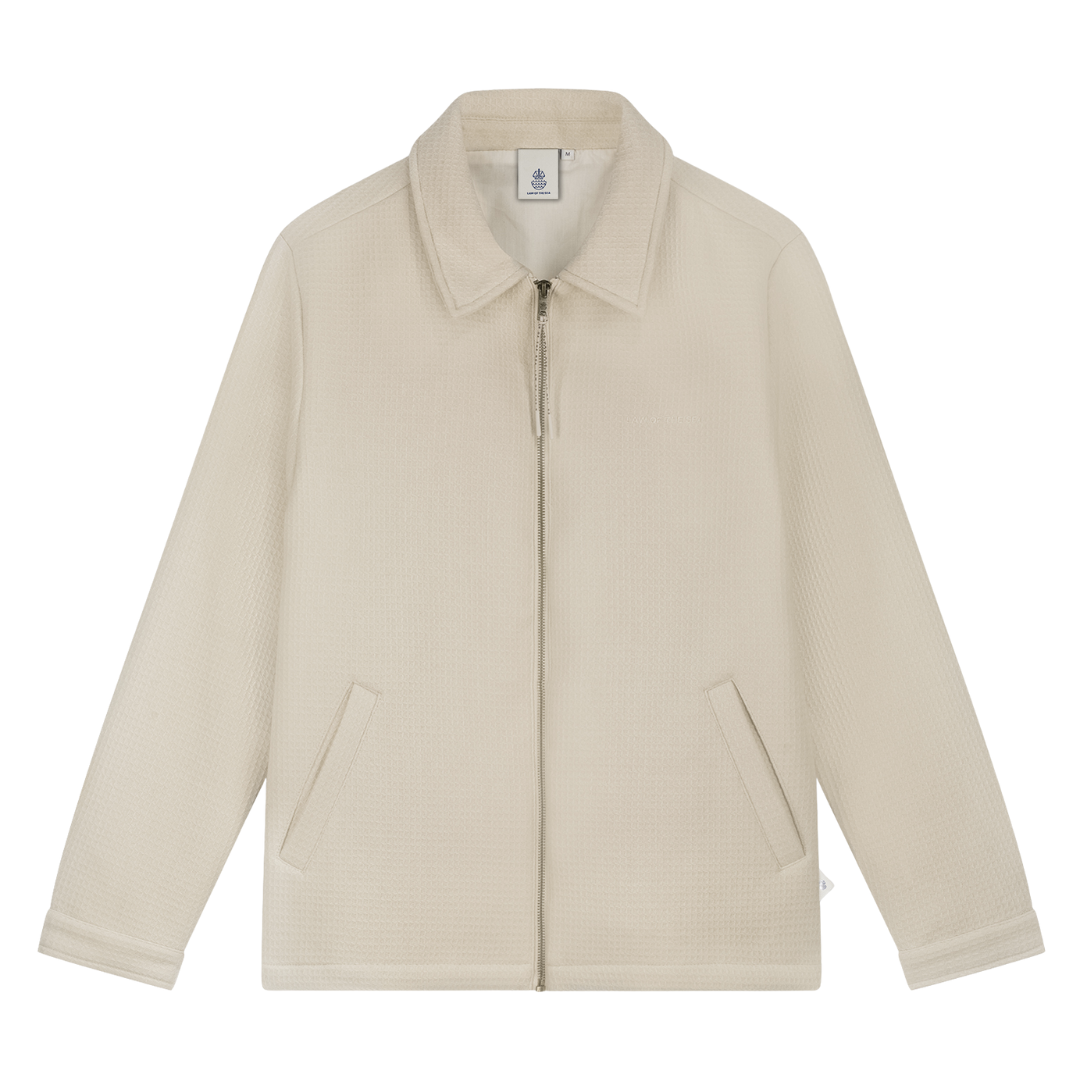 Fjord Structured Shirt Jacket - Sand