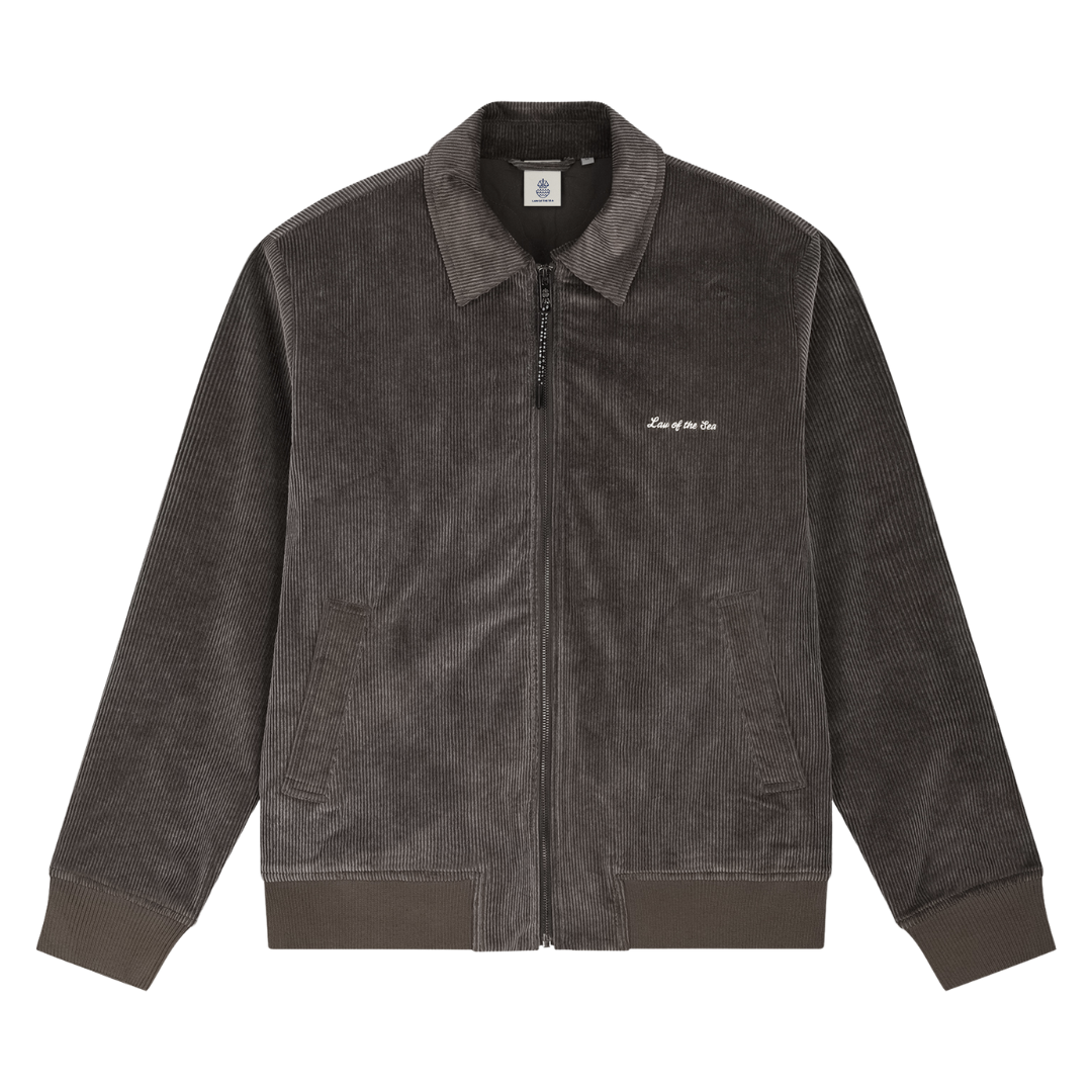 Basyl Snowtop Ribcord Jacket - Tea Leaf