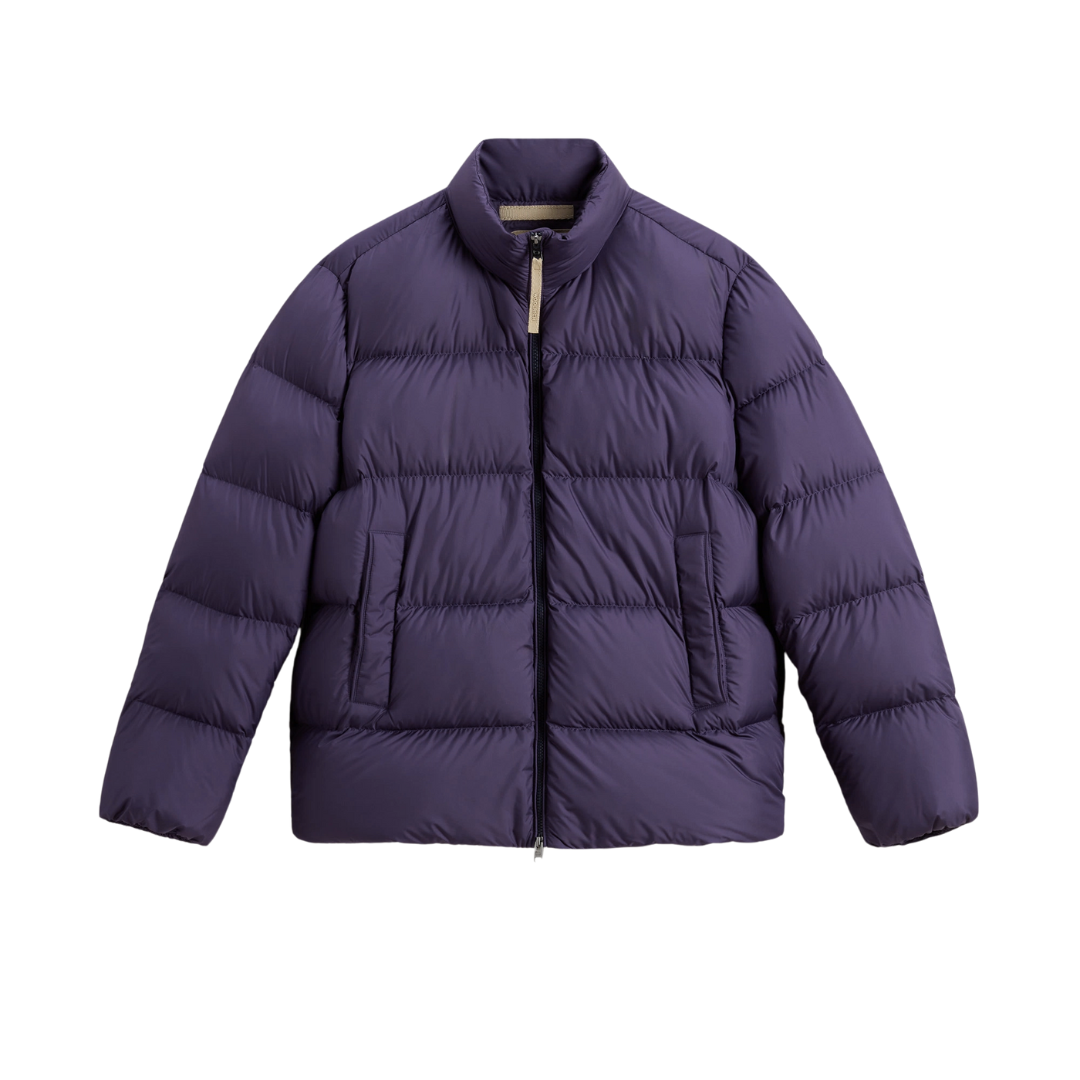 Cloud Down Jacket In Microfiber - Grape