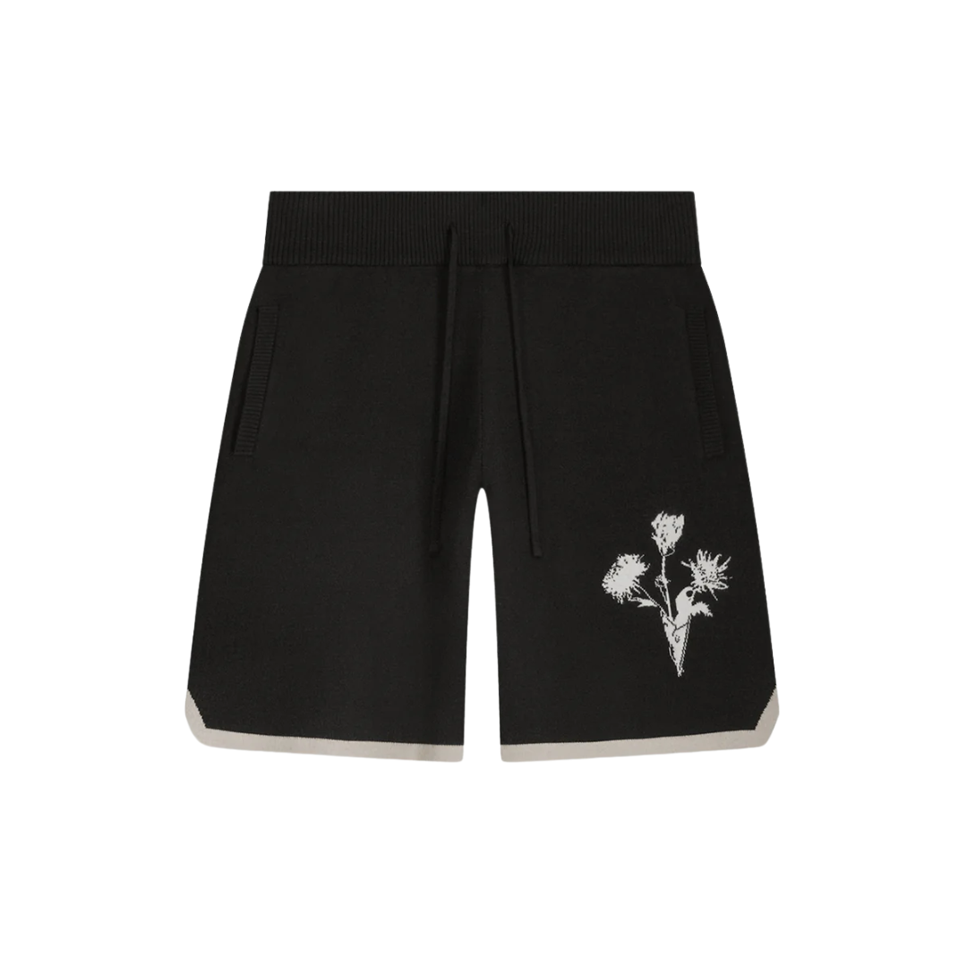 Knit Short Gardener -Black