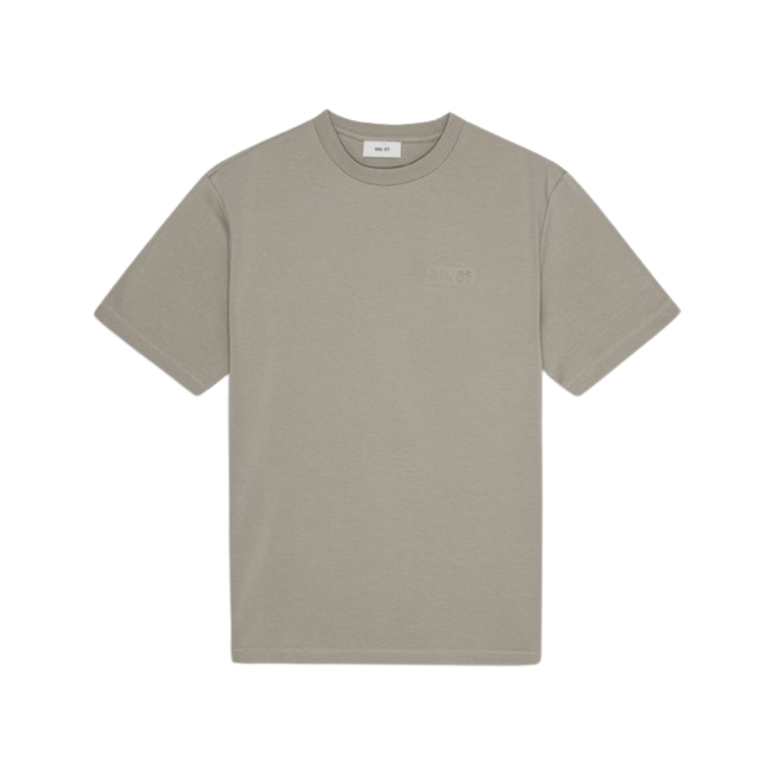 Nat SS Logo Tee 3457 - Fog