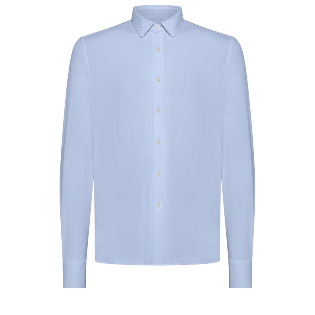 Oxford Open Shirt - Light Blue