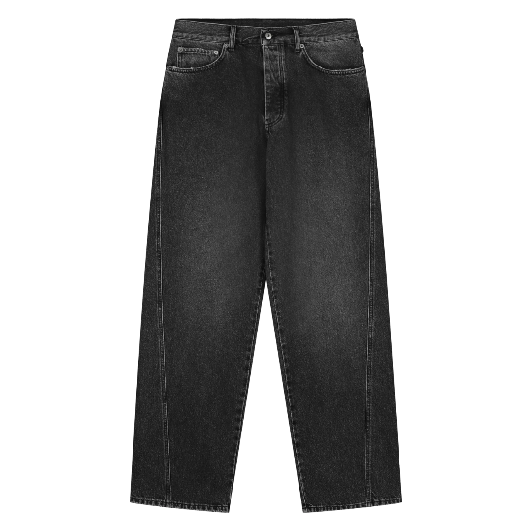 Relaxed Denim Pant - Washed Charcoal