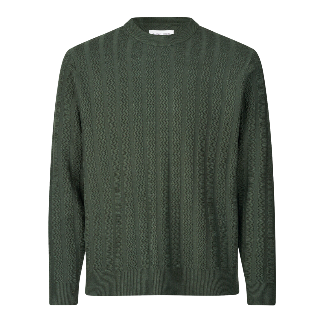 Gabriel crew neck - Climbing Ivy