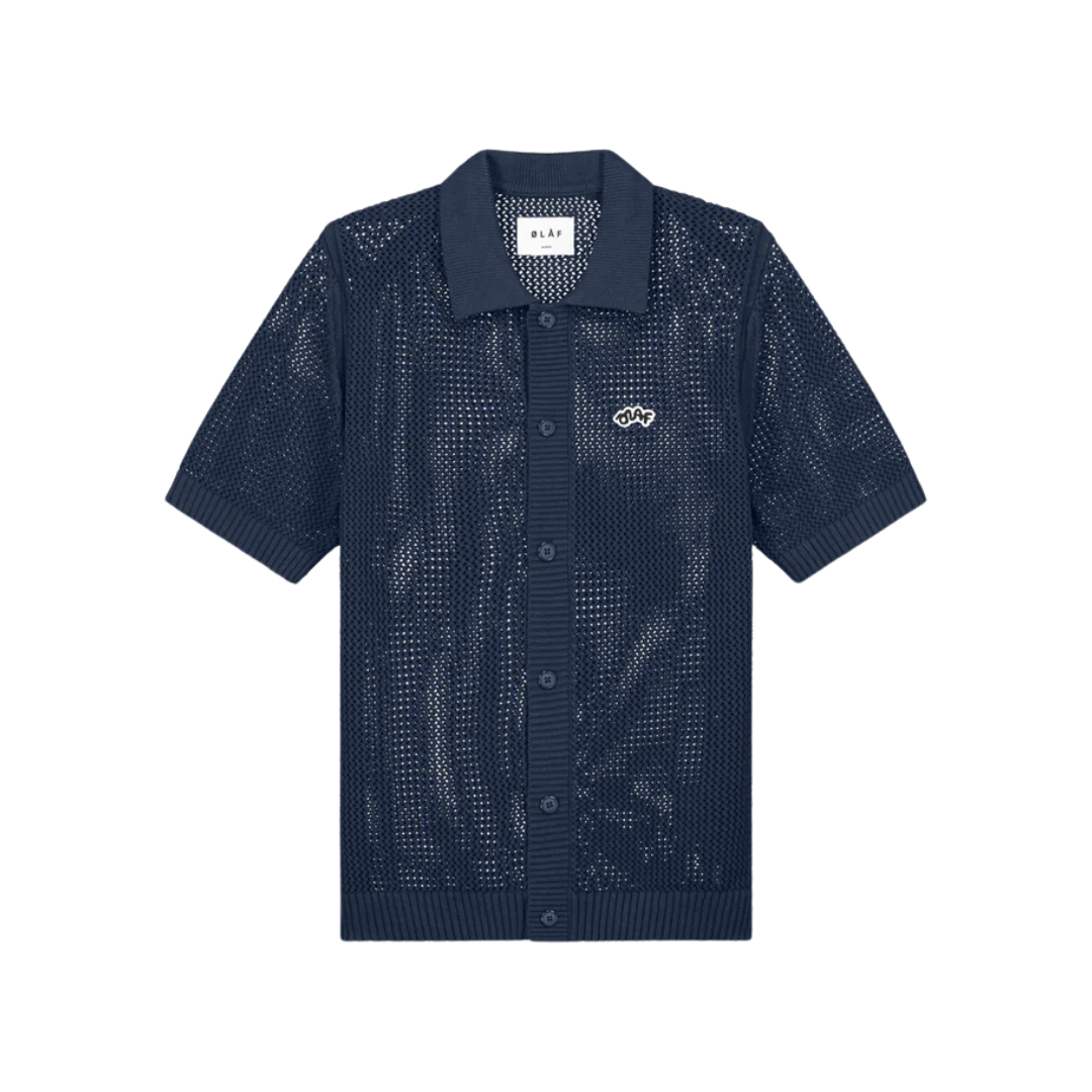 Knit Polo - Navy