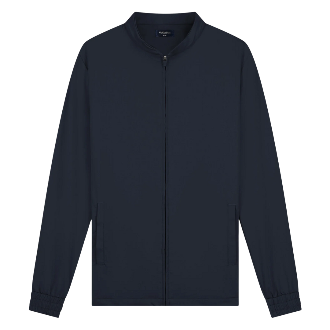 Tracksuit Jacket Collar - Navy