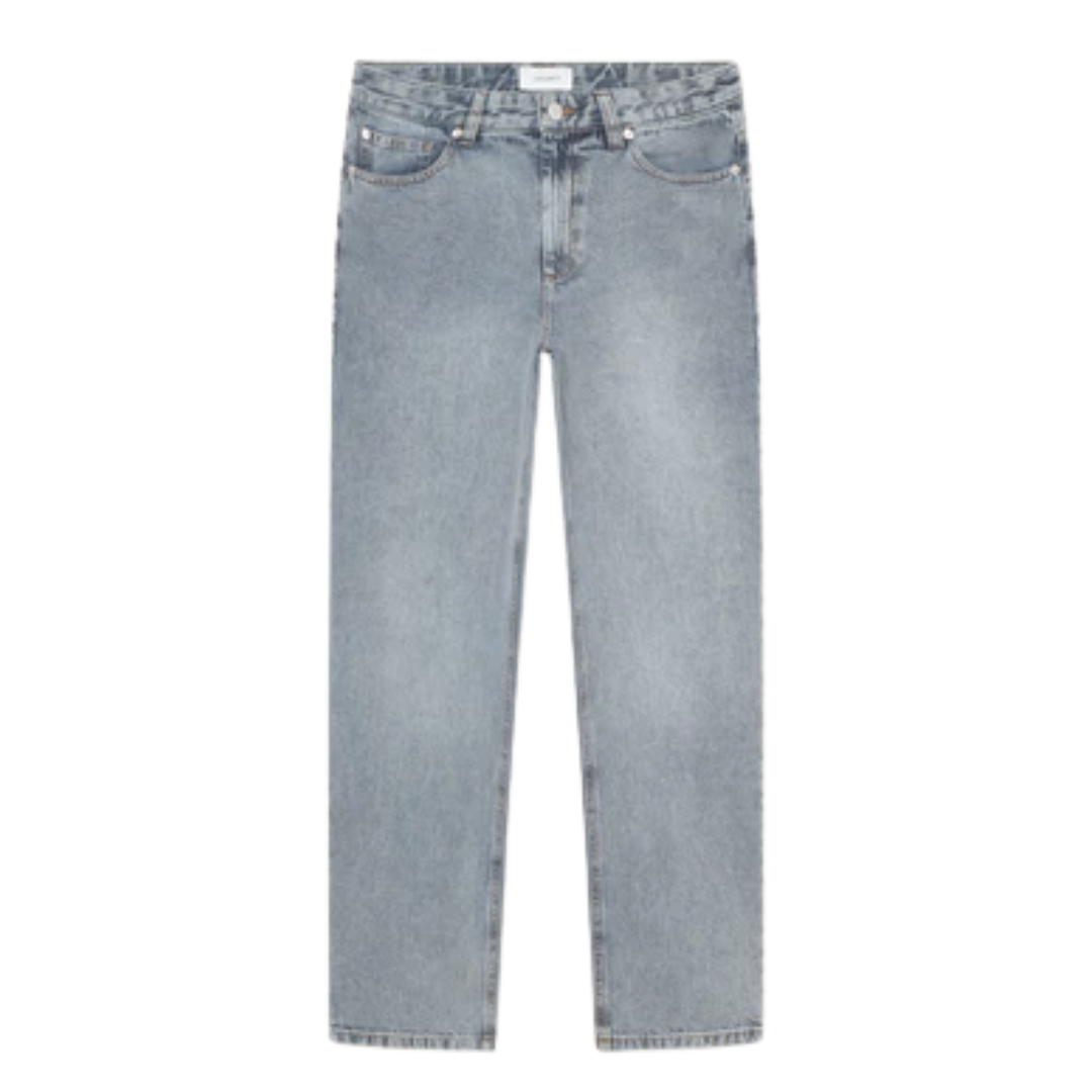 Ryder Washed Denim Jeans - Light Ice Blue Wash