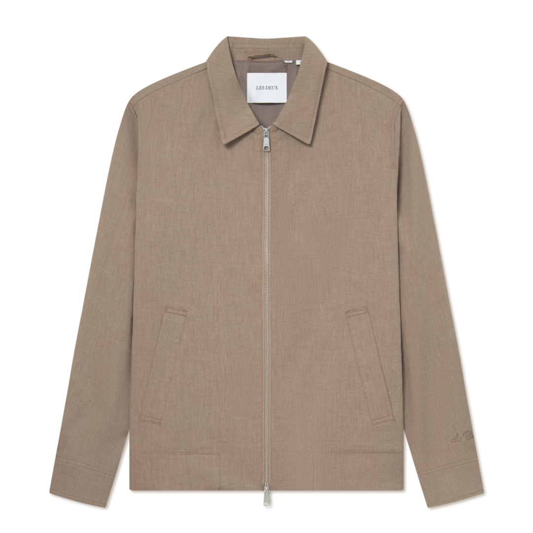 Kristian Linen B.D. Shirt - Light Sand