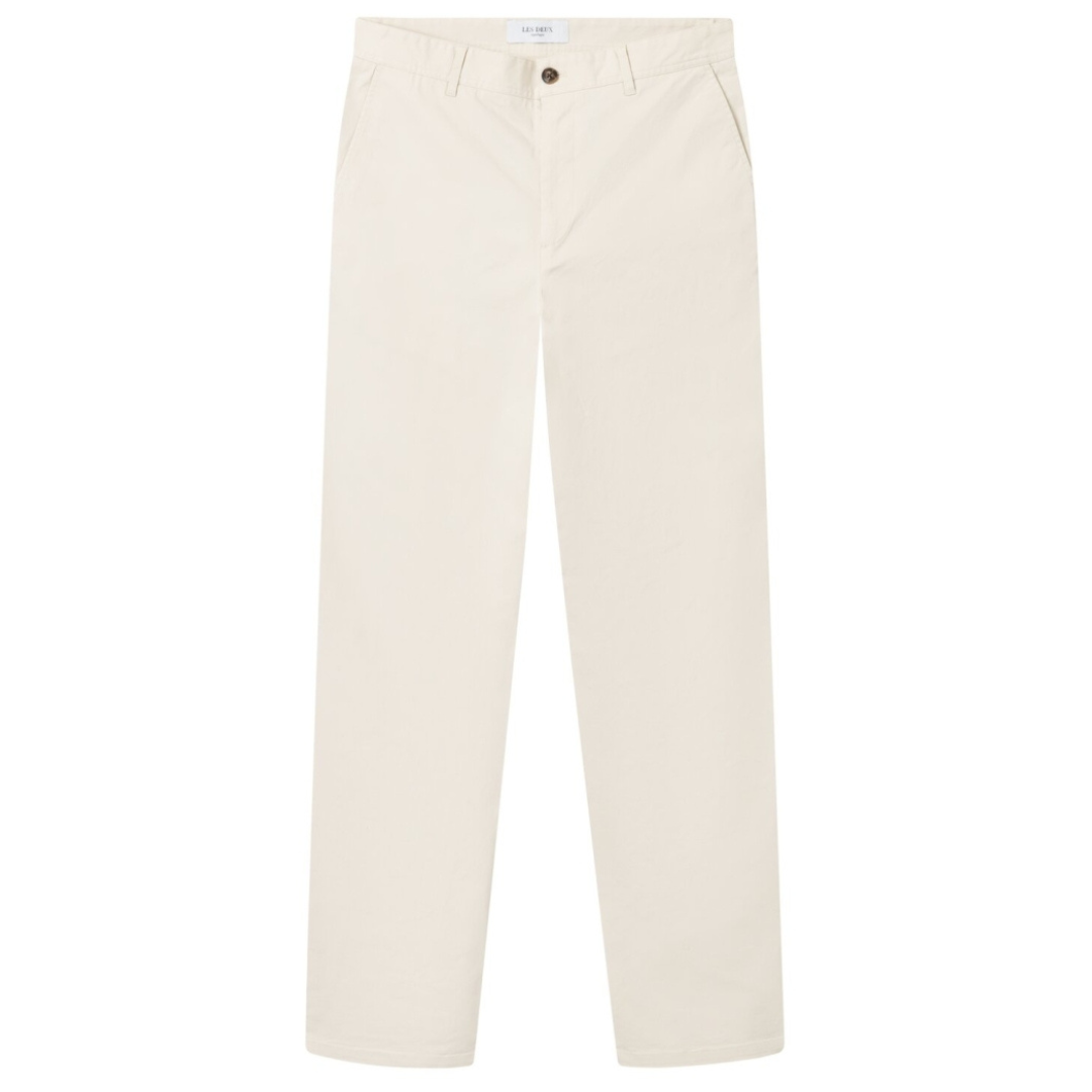 Jared Twill Chino Pants - Ivory
