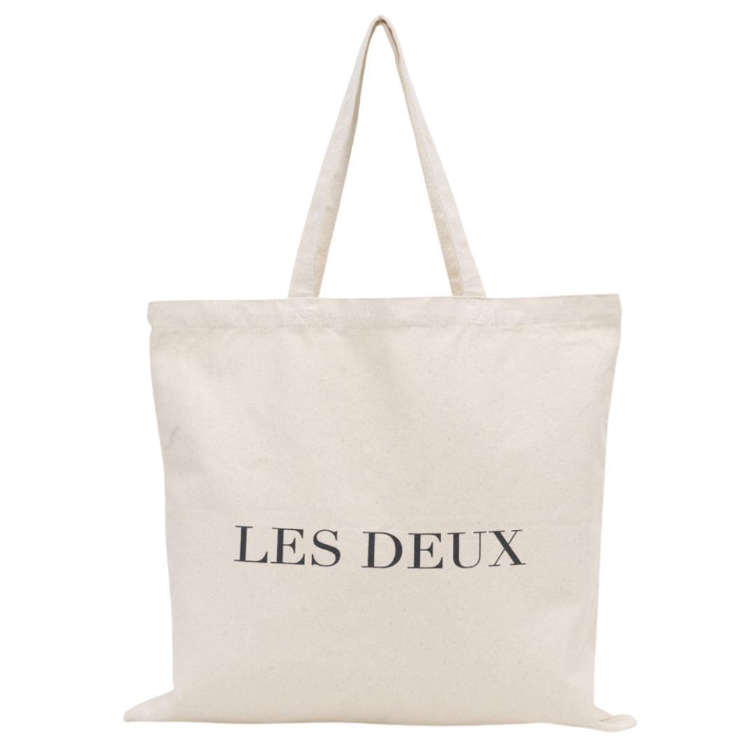 Tote Bag - Off White/Dark Navy