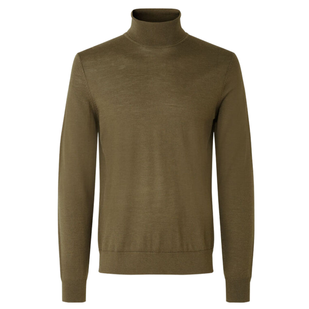Flemming Turtle Neck - Stone Gray