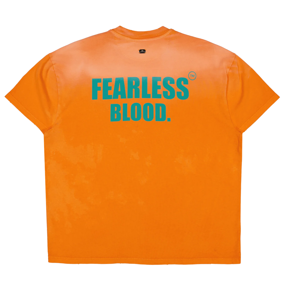 FB - LEADER CLUB TEE - ORANGE