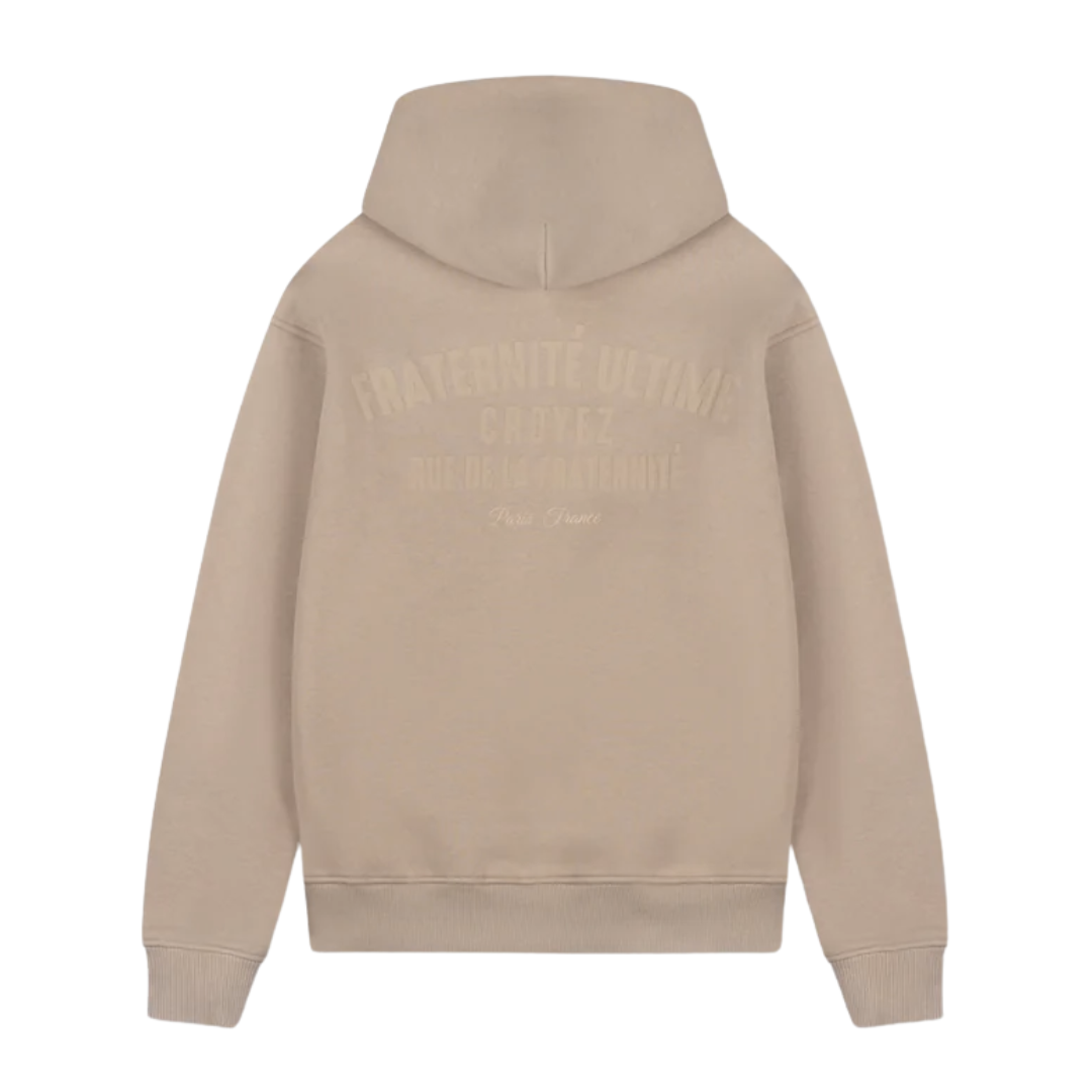 Fraternité Zip Hoodie - Sand