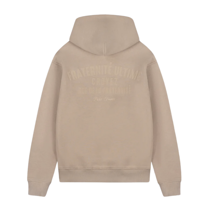 Fraternité Zip Hoodie - Sand
