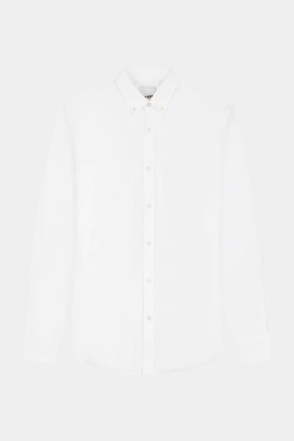 Oxford Shirt LS - White