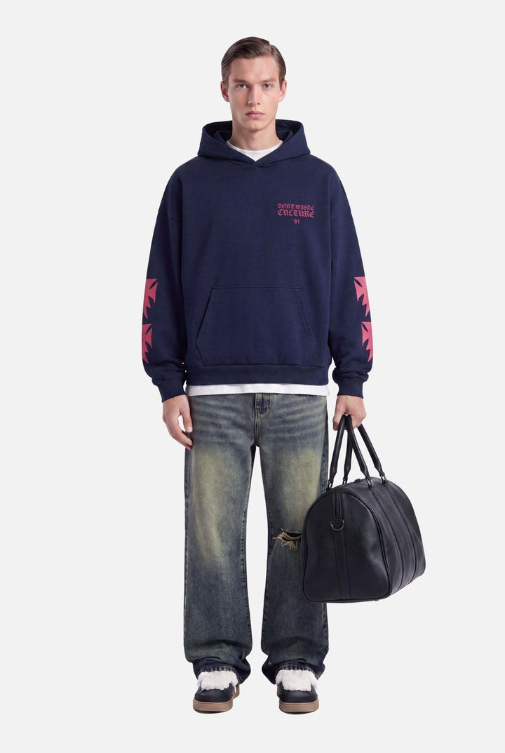 Arina Hoodie | Navy Blue - Early access Don't Waste Culture