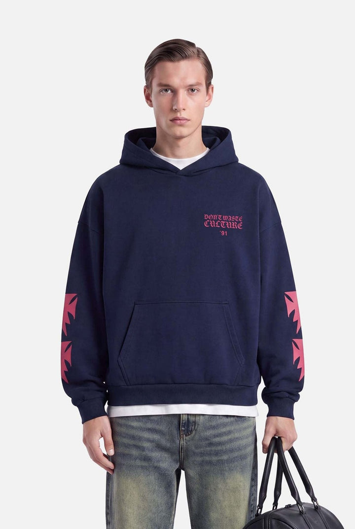 Arina Hoodie | Navy Blue - Early access Don't Waste Culture