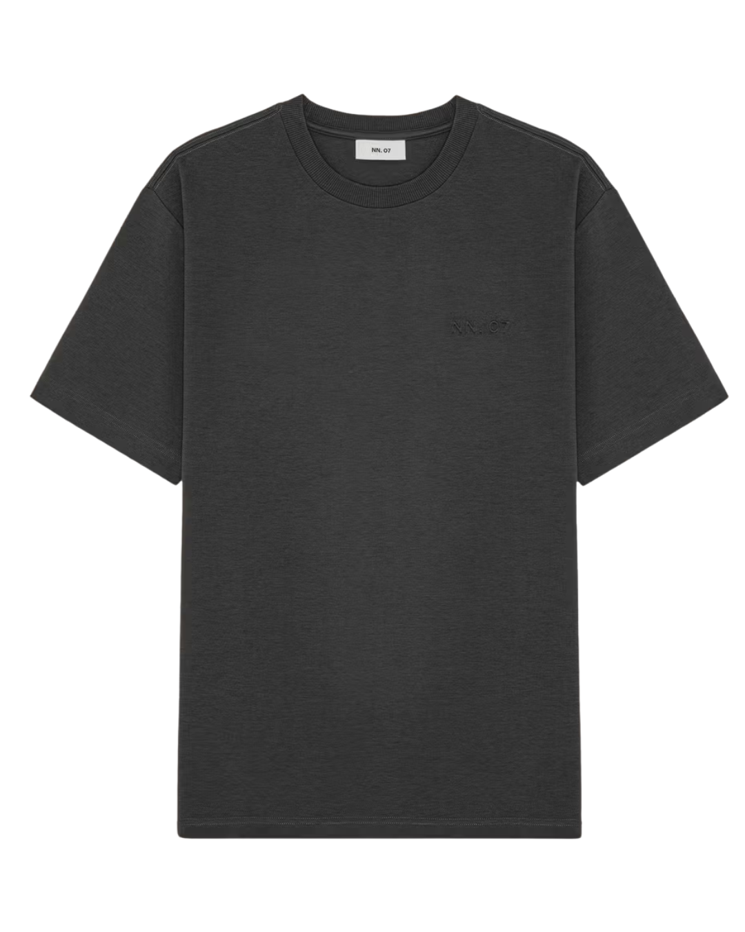 Nat Ss Logo Tee 3457 - Charcoal Mist
