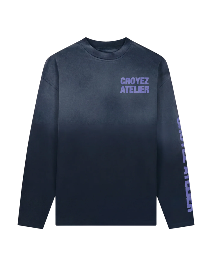 Sprayed Atelier Longsleeve - Black