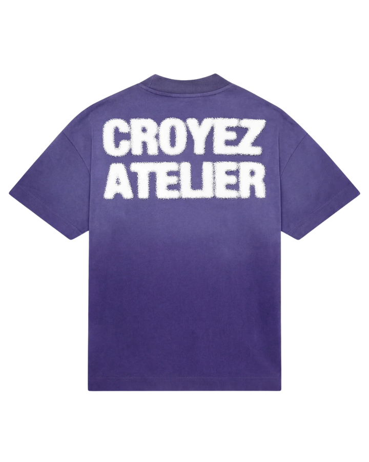 Sprayed Atelier T-Shirt - Dark Purple