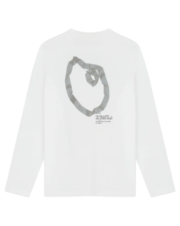 Tape Palette LS Tee - Optical White