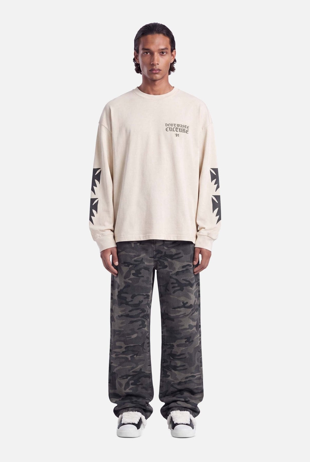 Fina Longsleeve | Cream - Early access Don't Waste Culture