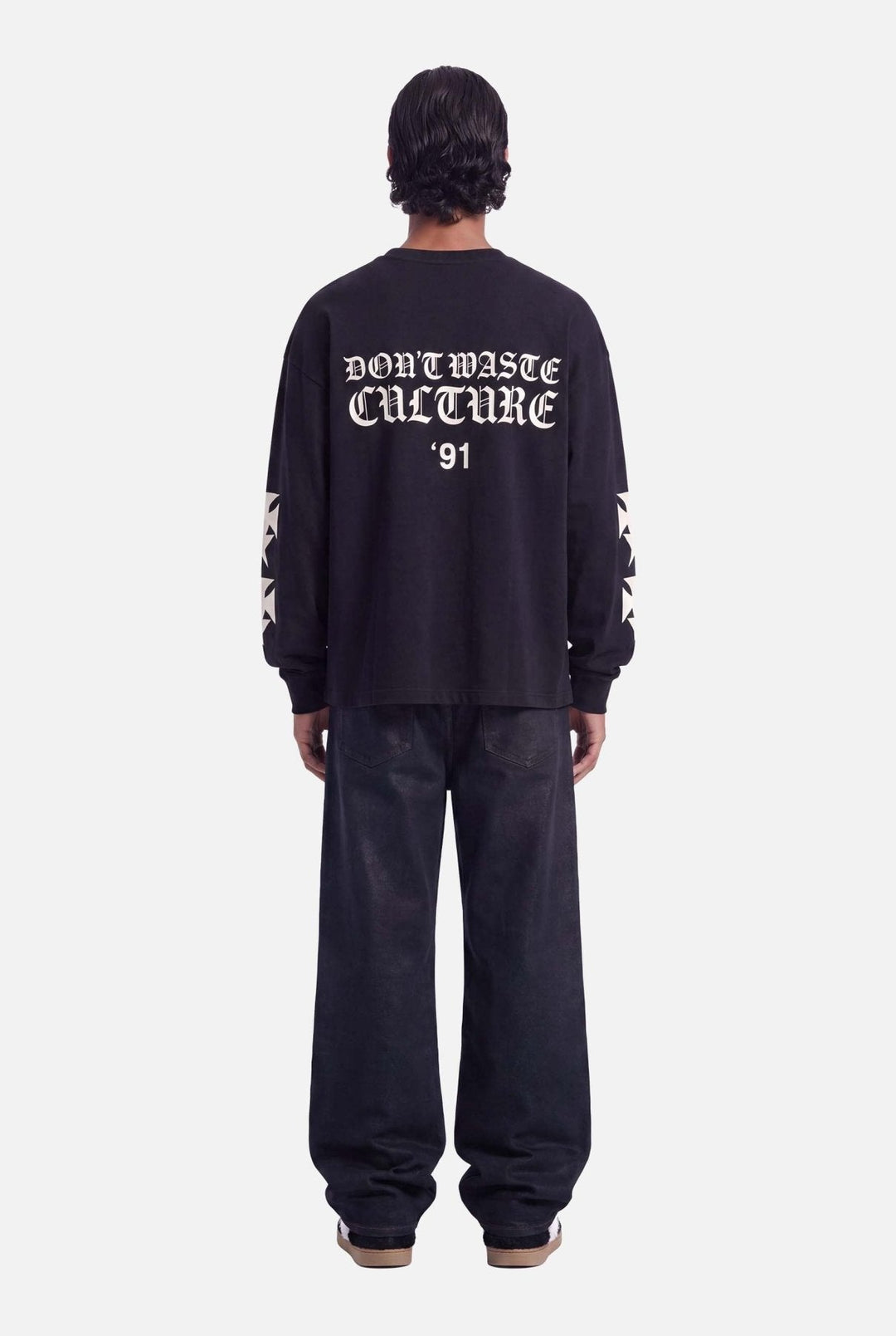 Fina Longsleeve | Black - Early access Don't Waste Culture