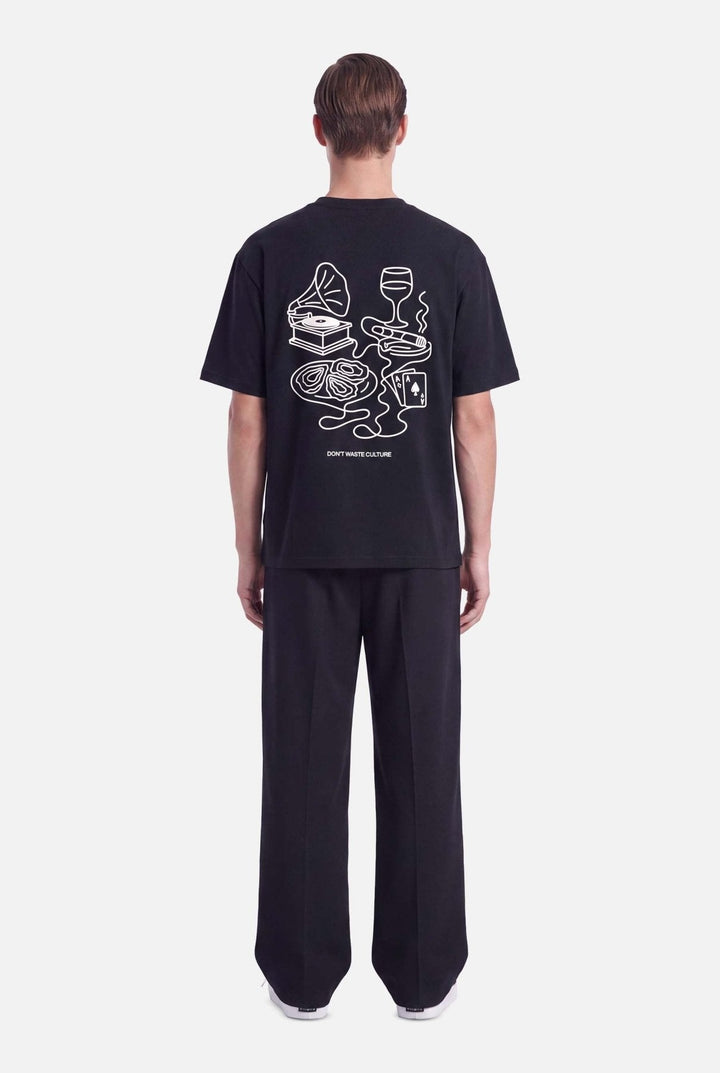 Etta T-shirt | Black - Early access Don't Waste Culture