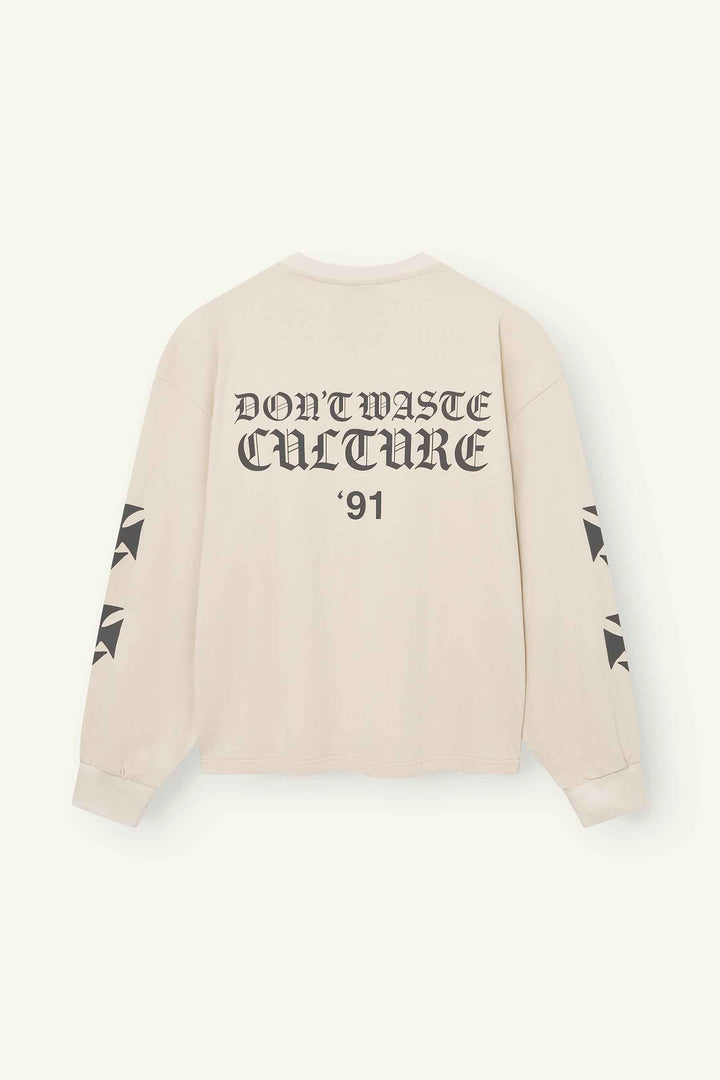 Fina Longsleeve | Cream - Early access Don't Waste Culture