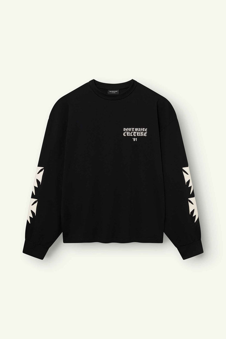 Fina Longsleeve | Black - Early access Don't Waste Culture