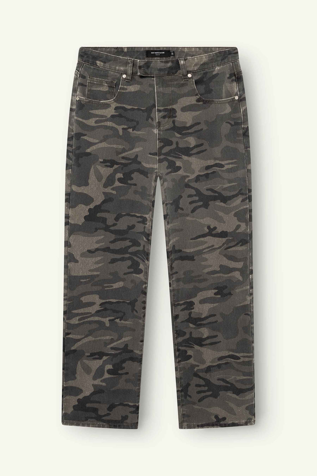 Luma Camo Jeans | Washed Grey - Early access Don't Waste Culture