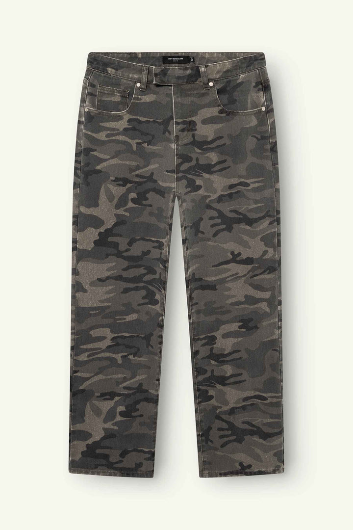 Luma Camo Jeans | Washed Grey - Early access Don't Waste Culture