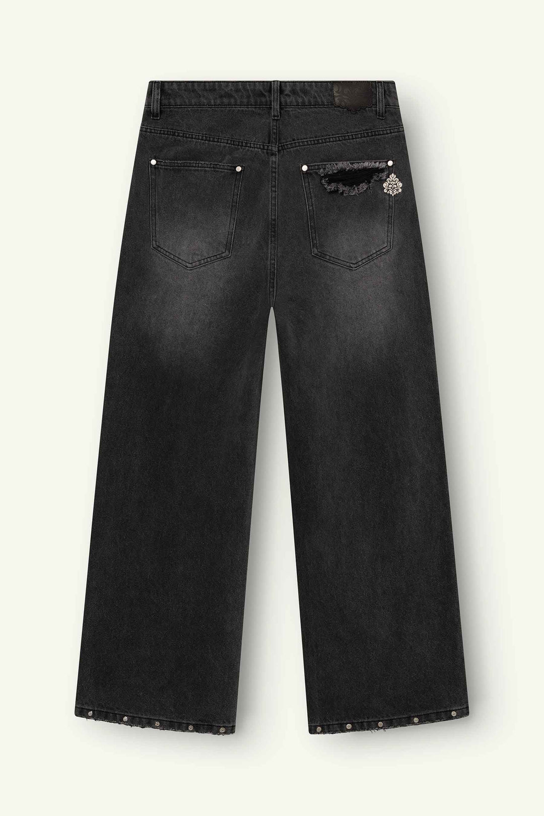 Nova Stud Jeans | Washed Black - Early access Don't Waste Culture